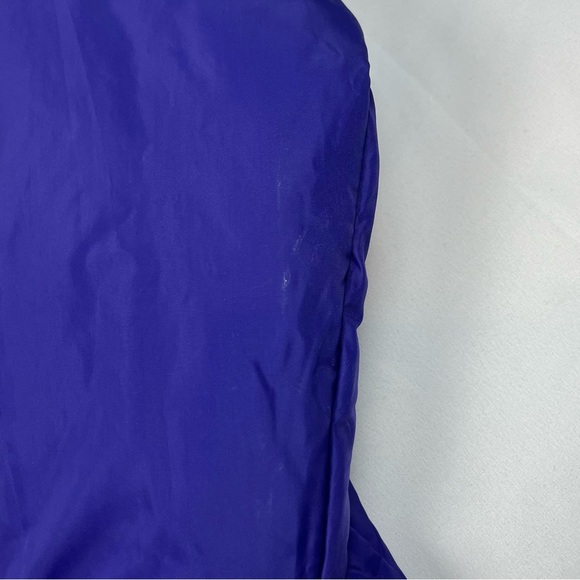 Vtg Columbia Mens Reversible Puffer Jacket Sz Large 90s Black/Purple Insulated - Picture 8 of 10